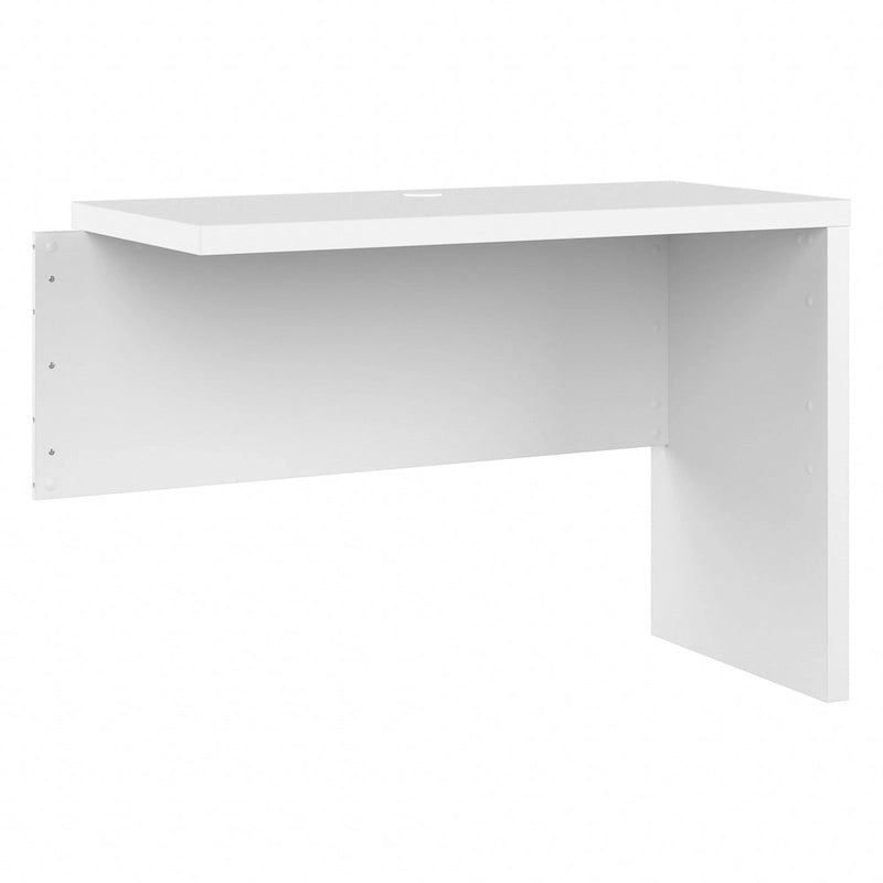 42W Laminate Desk Return Bridge with Scratch-Resistant Surface