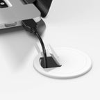 42W Laminate Desk Return Bridge with Scratch-Resistant Surface
