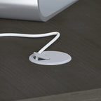 42W Laminate Desk Return Bridge with Scratch-Resistant Surface