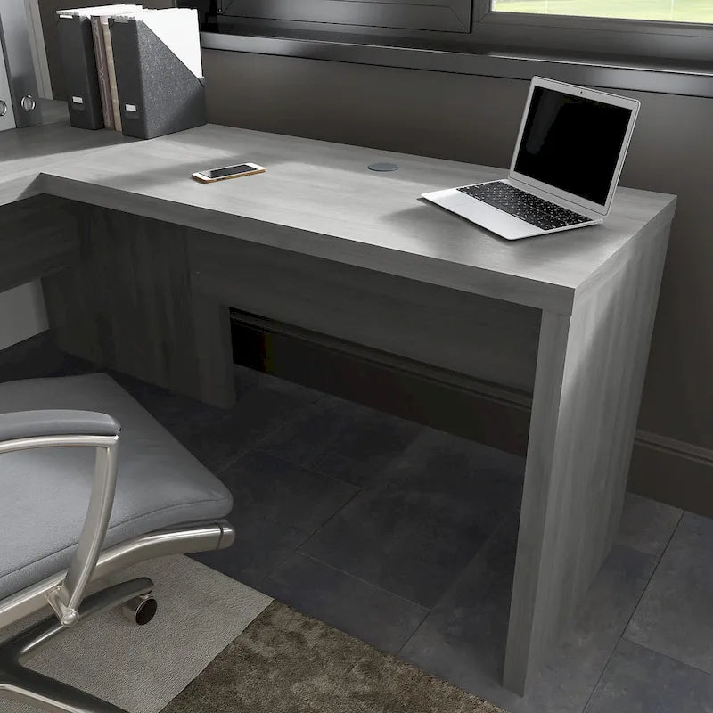 42W Laminate Desk Return Bridge with Scratch-Resistant Surface