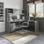 42W Laminate Desk Return Bridge with Scratch-Resistant Surface