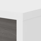 42W Laminate Desk Return Bridge with Scratch-Resistant Surface