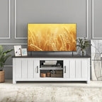 Farmhouse TV Stand for TVs up to 65 Media Console Center