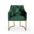 Modern Tufted Glam Accent Chair