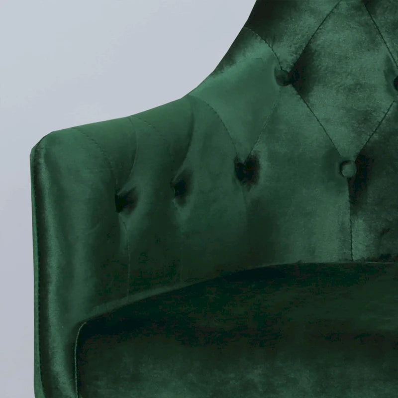 Modern Tufted Glam Accent Chair