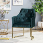 Modern Tufted Glam Accent Chair