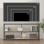 Table console de canapé de 55, étroite et longue, pour entrée, avec étagère de rangement et fonction de meuble TV