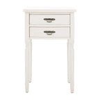 Accent Table with Poplar Frame Metal Pulls - 18.1 x 15 x 30.1 - 18Wx15Dx30H