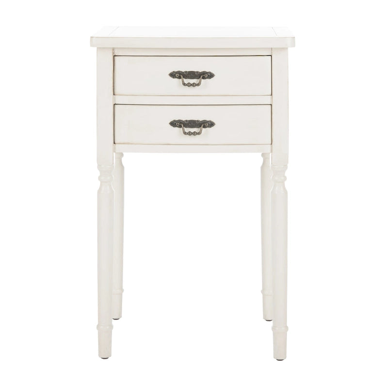 Accent Table with Poplar Frame Metal Pulls - 18.1 x 15 x 30.1 - 18Wx15Dx30H