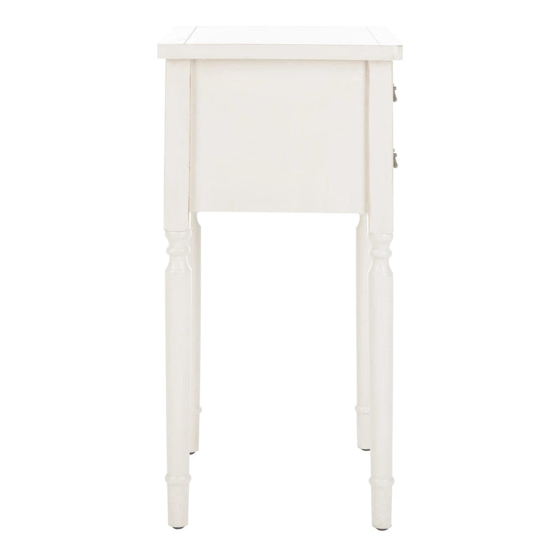 Accent Table with Poplar Frame Metal Pulls - 18.1 x 15 x 30.1 - 18Wx15Dx30H