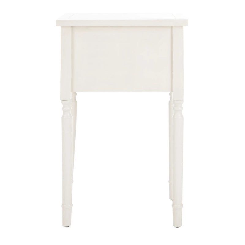 Accent Table with Poplar Frame Metal Pulls - 18.1 x 15 x 30.1 - 18Wx15Dx30H