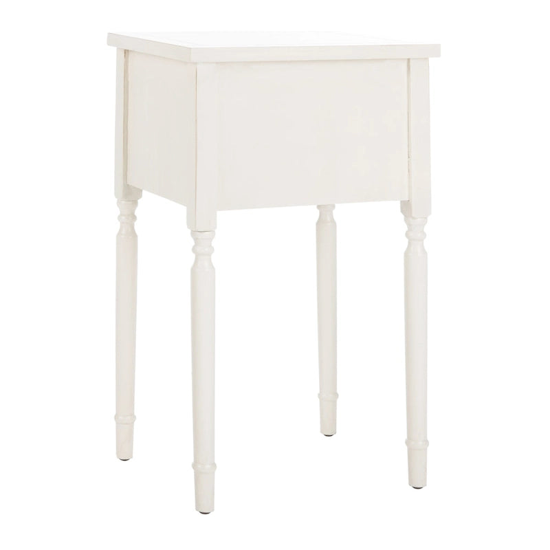 Accent Table with Poplar Frame Metal Pulls - 18.1 x 15 x 30.1 - 18Wx15Dx30H