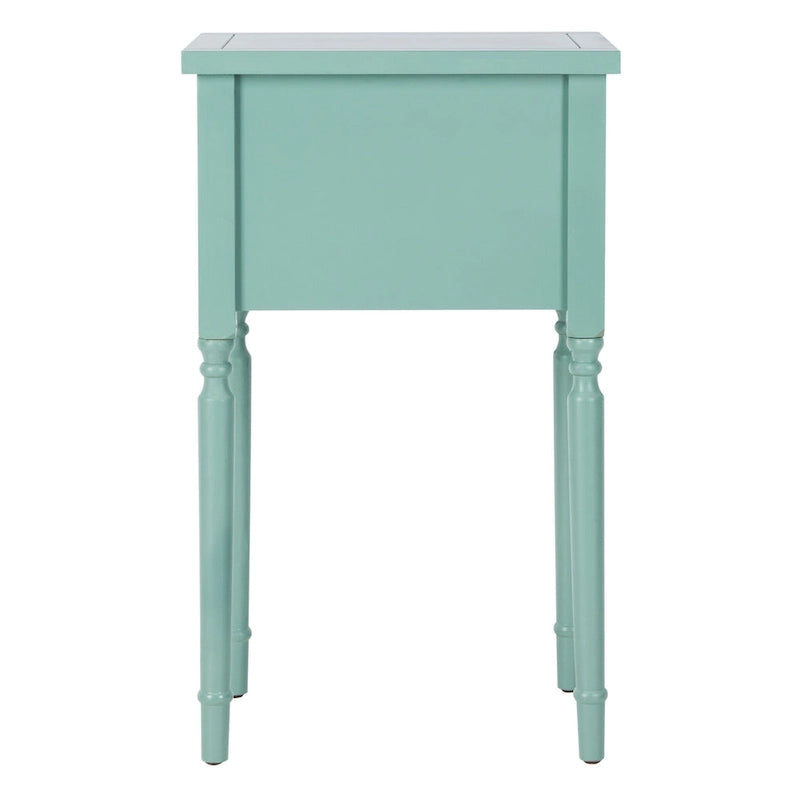 Accent Table with Poplar Frame Metal Pulls - 18.1 x 15 x 30.1 - 18Wx15Dx30H