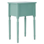 Accent Table with Poplar Frame Metal Pulls - 18.1 x 15 x 30.1 - 18Wx15Dx30H
