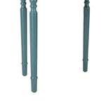 Accent Table with Poplar Frame Metal Pulls - 18.1 x 15 x 30.1 - 18Wx15Dx30H