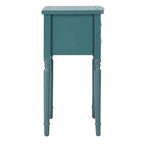 Accent Table with Poplar Frame Metal Pulls - 18.1 x 15 x 30.1 - 18Wx15Dx30H