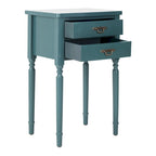 Accent Table with Poplar Frame Metal Pulls - 18.1 x 15 x 30.1 - 18Wx15Dx30H