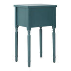Accent Table with Poplar Frame Metal Pulls - 18.1 x 15 x 30.1 - 18Wx15Dx30H