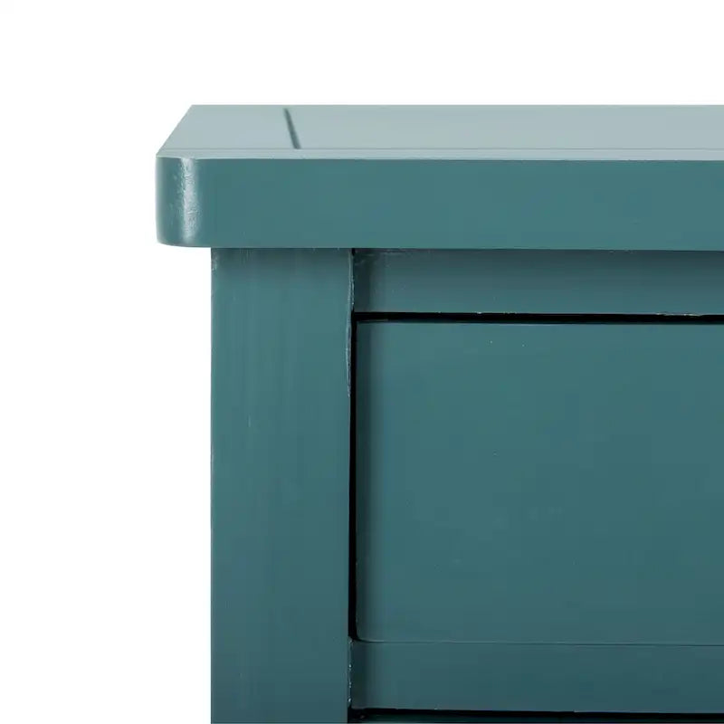 Accent Table with Poplar Frame Metal Pulls - 18.1 x 15 x 30.1 - 18Wx15Dx30H