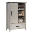Armoire with Sliding Door Adjustable Shelves Drawer