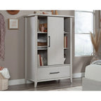 Armoire with Sliding Door Adjustable Shelves Drawer