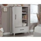Armoire with Sliding Door Adjustable Shelves Drawer