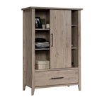 Armoire with Sliding Door Adjustable Shelves Drawer