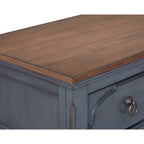 Dresser, No Assembly Required, Corduroy Blue Finish