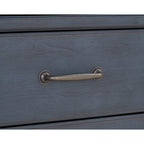 Dresser, No Assembly Required, Corduroy Blue Finish