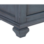 Dresser, No Assembly Required, Corduroy Blue Finish