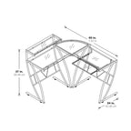 Geformter Gaming- und Bearbeitungsschreibtisch fürs Homeoffice