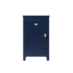 18 Inch Bathroom Storage Freestanding Cabinet with Soft-Closing Drawer