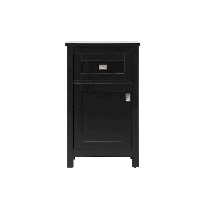 18 Inch Bathroom Storage Freestanding Cabinet with Soft-Closing Drawer