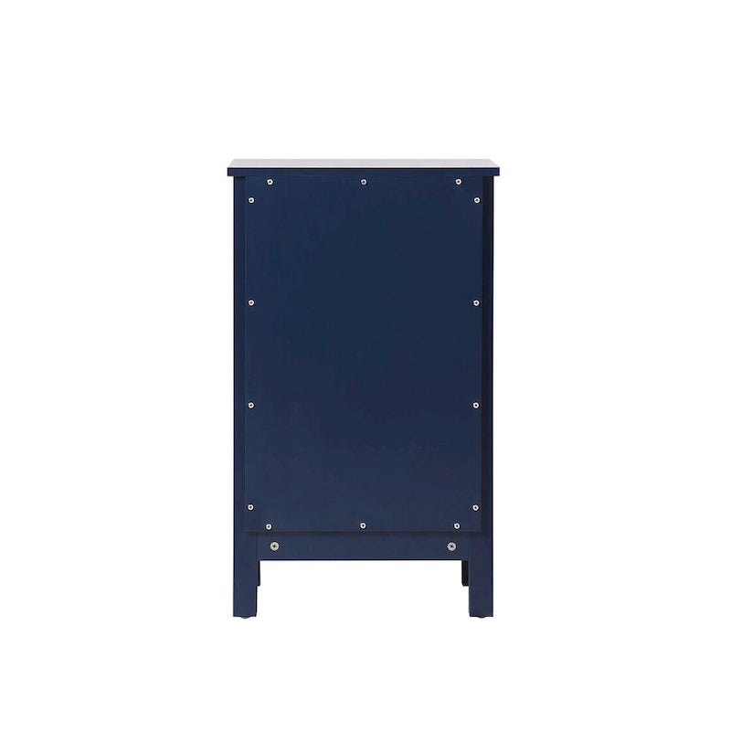 18 Inch Bathroom Storage Freestanding Cabinet with Soft-Closing Drawer