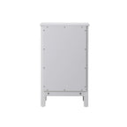 18 Inch Bathroom Storage Freestanding Cabinet with Soft-Closing Drawer