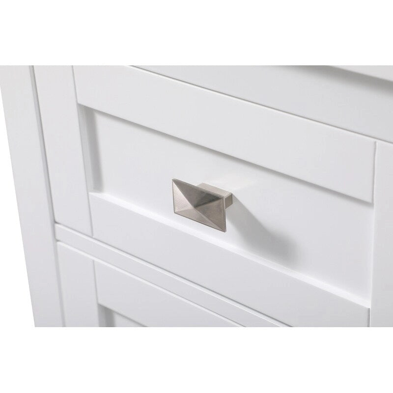 18 Inch Bathroom Storage Freestanding Cabinet with Soft-Closing Drawer