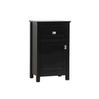 18 Inch Bathroom Storage Freestanding Cabinet with Soft-Closing Drawer