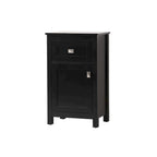 18 Inch Bathroom Storage Freestanding Cabinet with Soft-Closing Drawer
