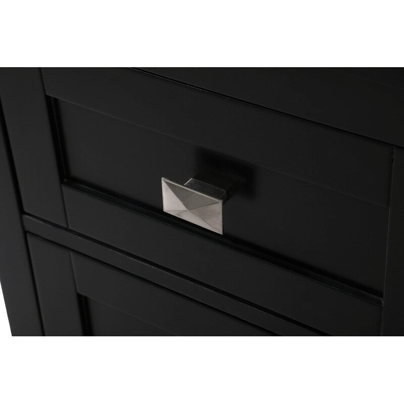 18 Inch Bathroom Storage Freestanding Cabinet with Soft-Closing Drawer